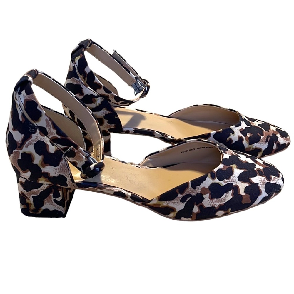 Cabi Kiki Leopard Print Heels